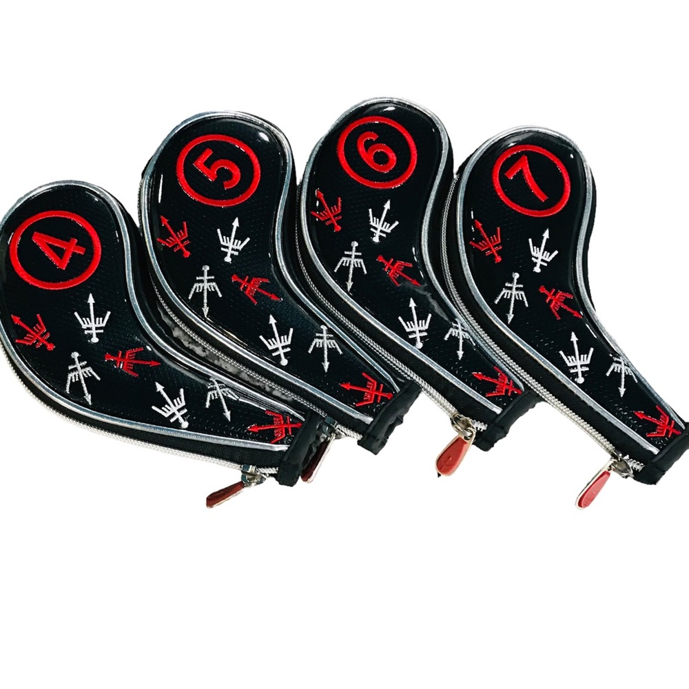 George Spirit Golf Club Head Cover Iron Club Protective Golf Club Covers